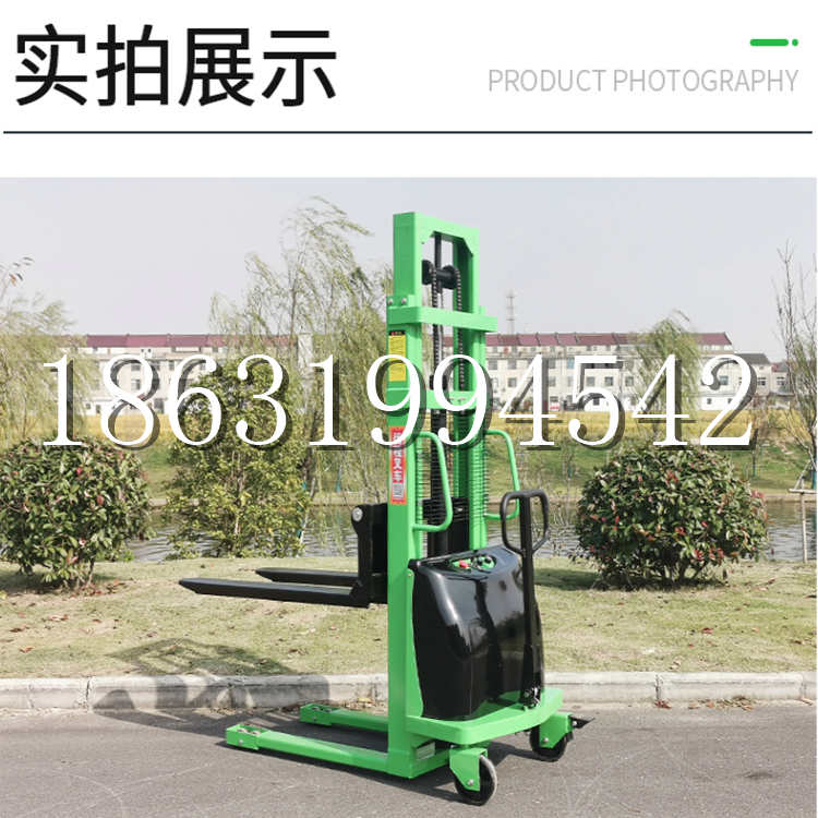 大埔区电动叉车堆高车液压铲车电瓶1吨2吨站驾步行式小型全自动叉车
